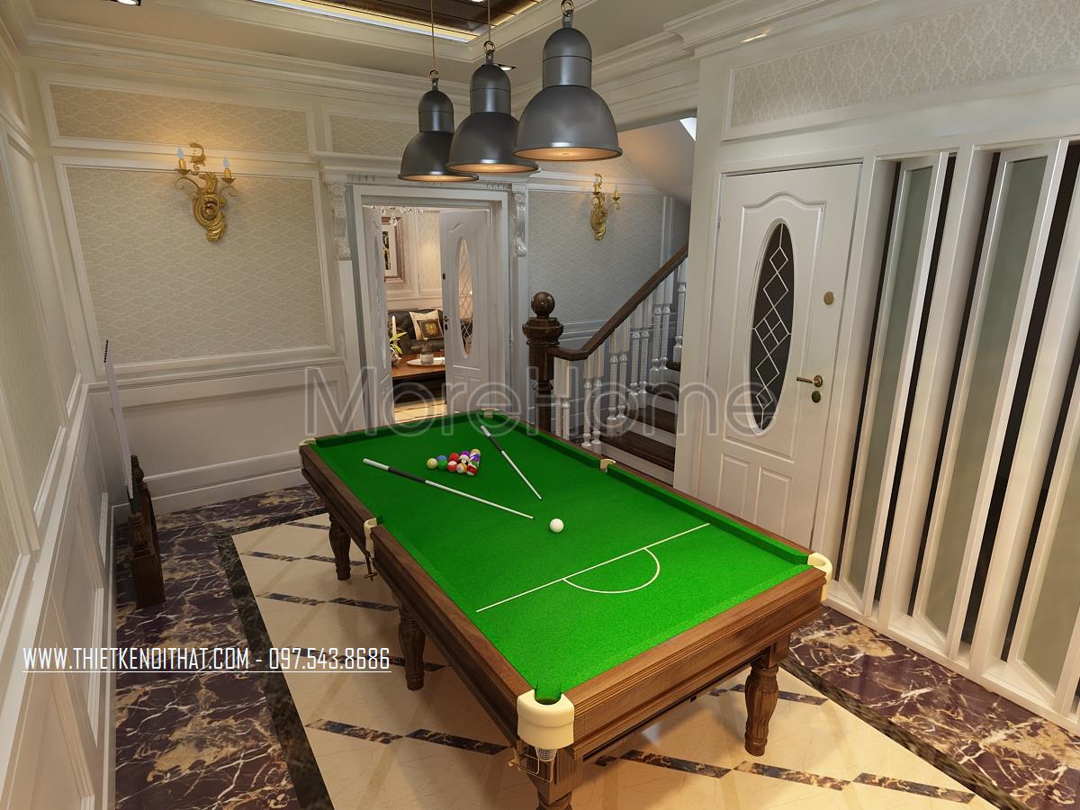 Thiết kế nội thất Vinhomes Riverside phong cách tân cổ điển
