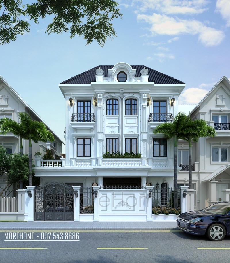 Tổng hợp các mẫu thiết kế biệt thự Hà Nội đẹp