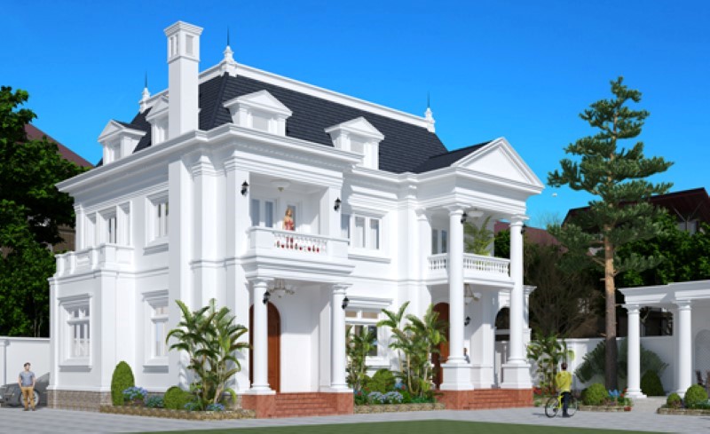 Tổng hợp các mẫu thiết kế biệt thự Hà Nội đẹp